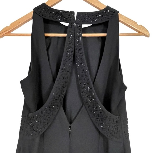 Liz Claiborne Nights Evening Semi-Formal Cocktail Party Little Black Dress Sz. 6 - Picture 5 of 10
